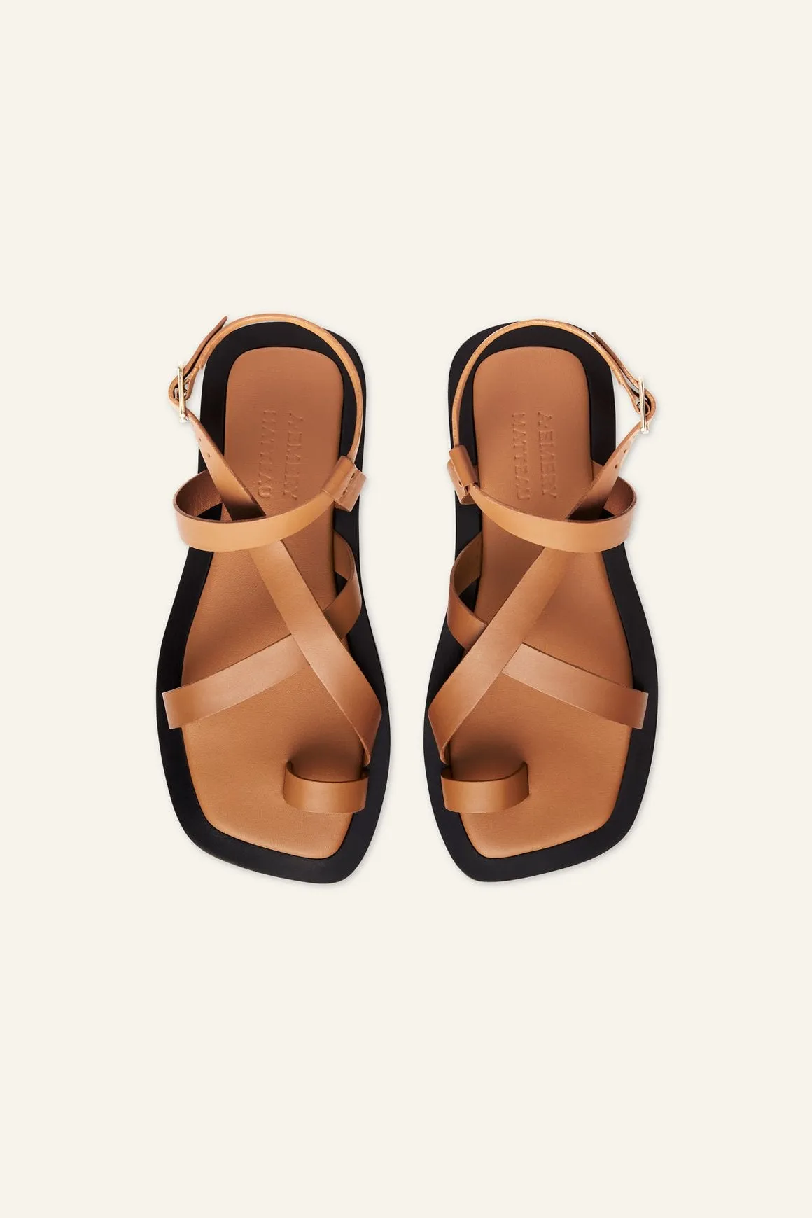 SPARGI SANDAL - TAN A.EMERY X MATTEAU