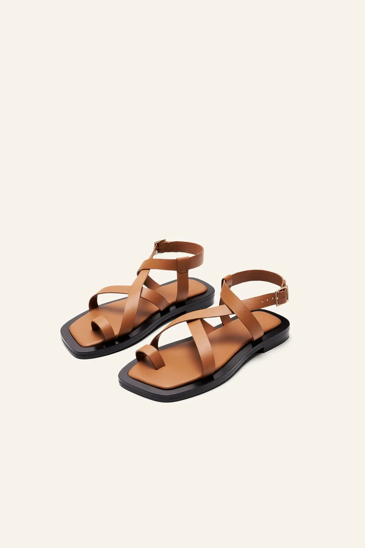 SPARGI SANDAL - TAN A.EMERY X MATTEAU