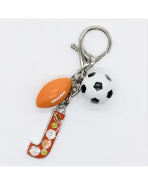 Sports Keyring J