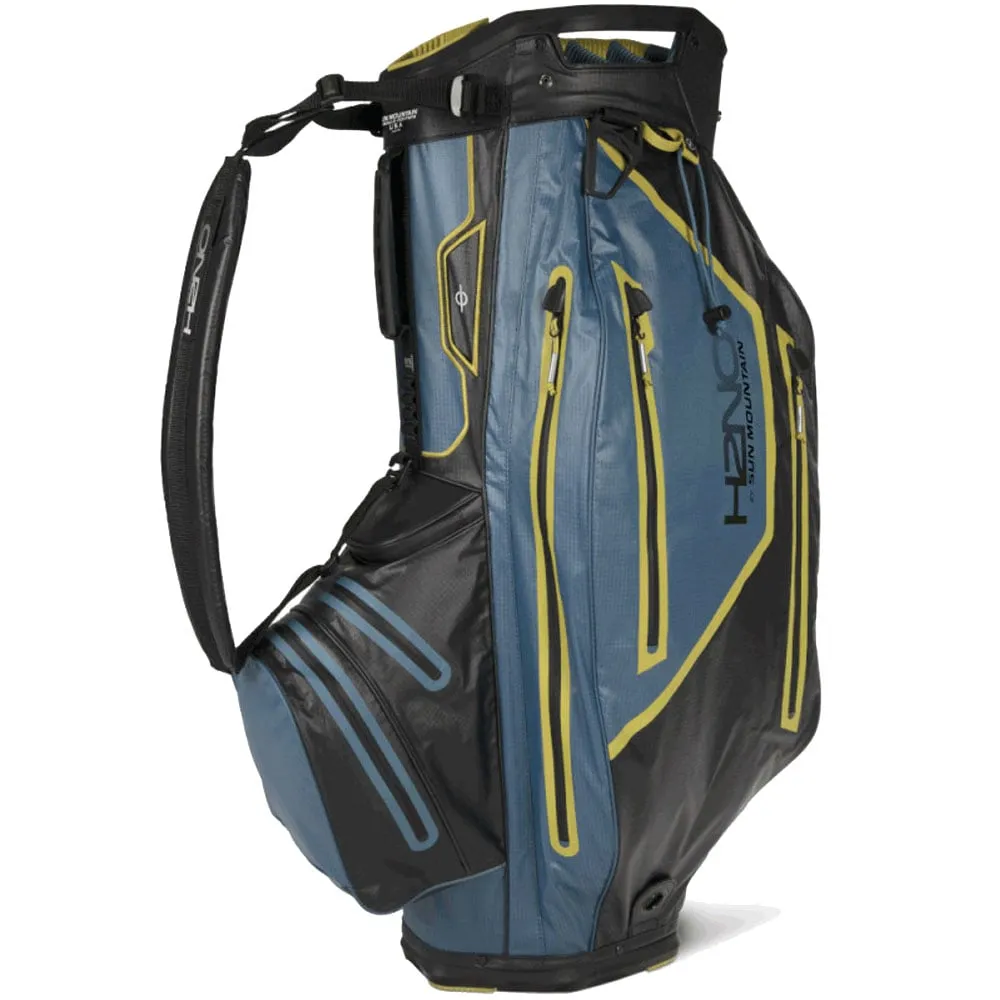 Sun Mountain H2NO Elite Waterproof Cart Bag - Black/Spruce/Aztec