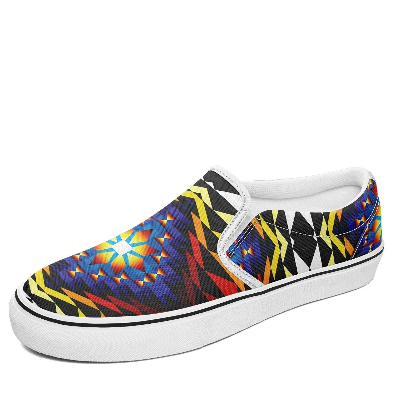 Sunset Blanket Otoyimm Kid's Canvas Slip On Shoes