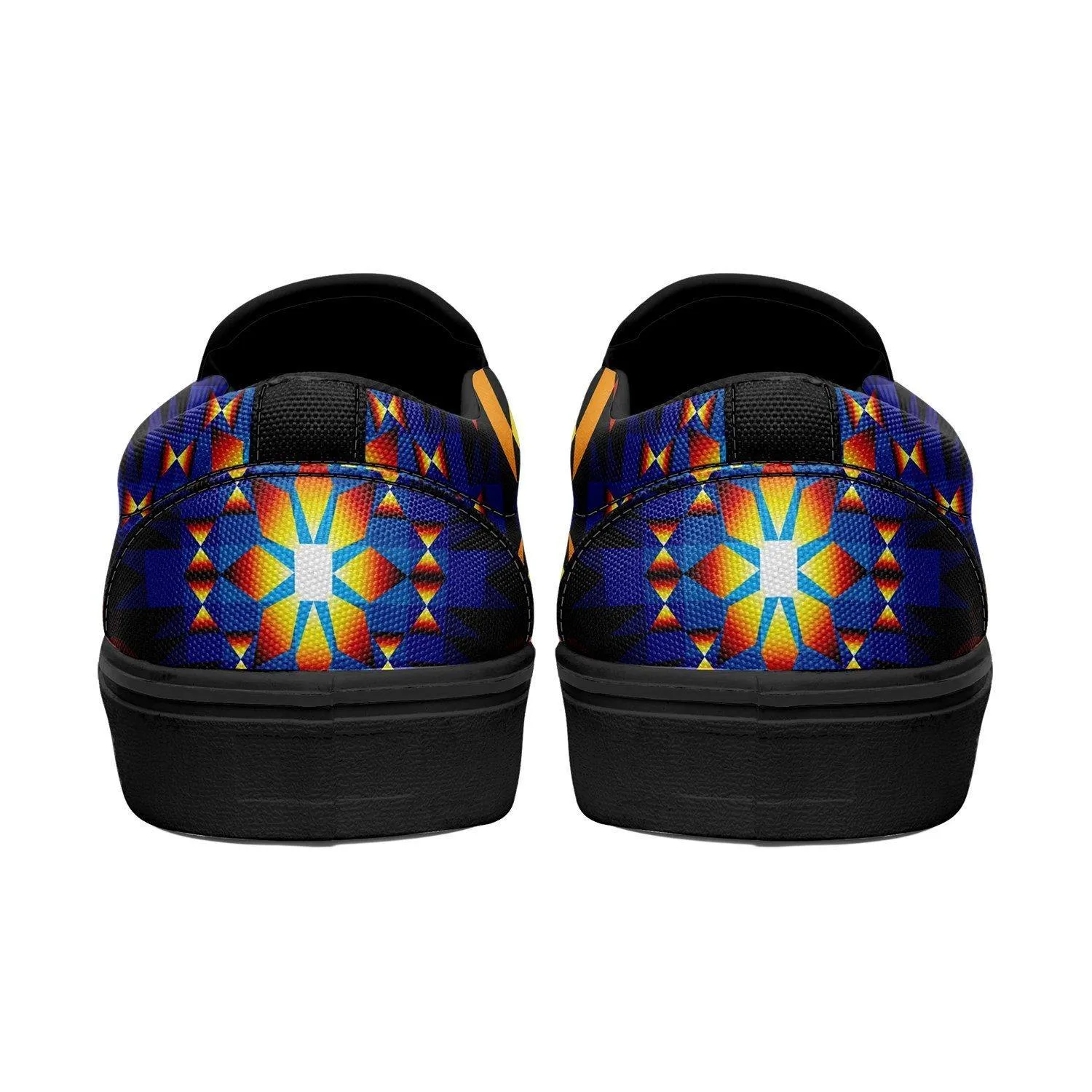 Sunset Blanket Otoyimm Kid's Canvas Slip On Shoes