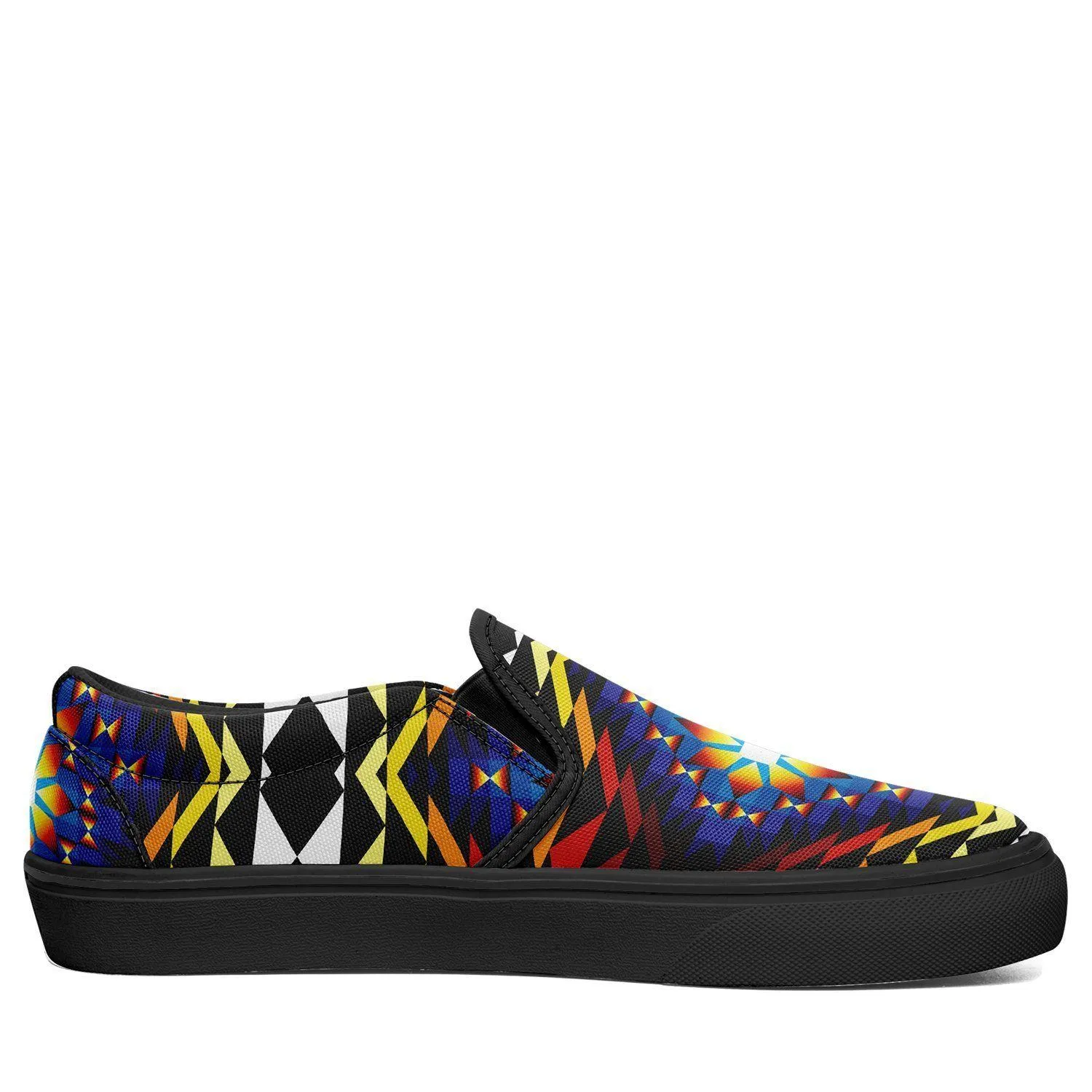 Sunset Blanket Otoyimm Kid's Canvas Slip On Shoes