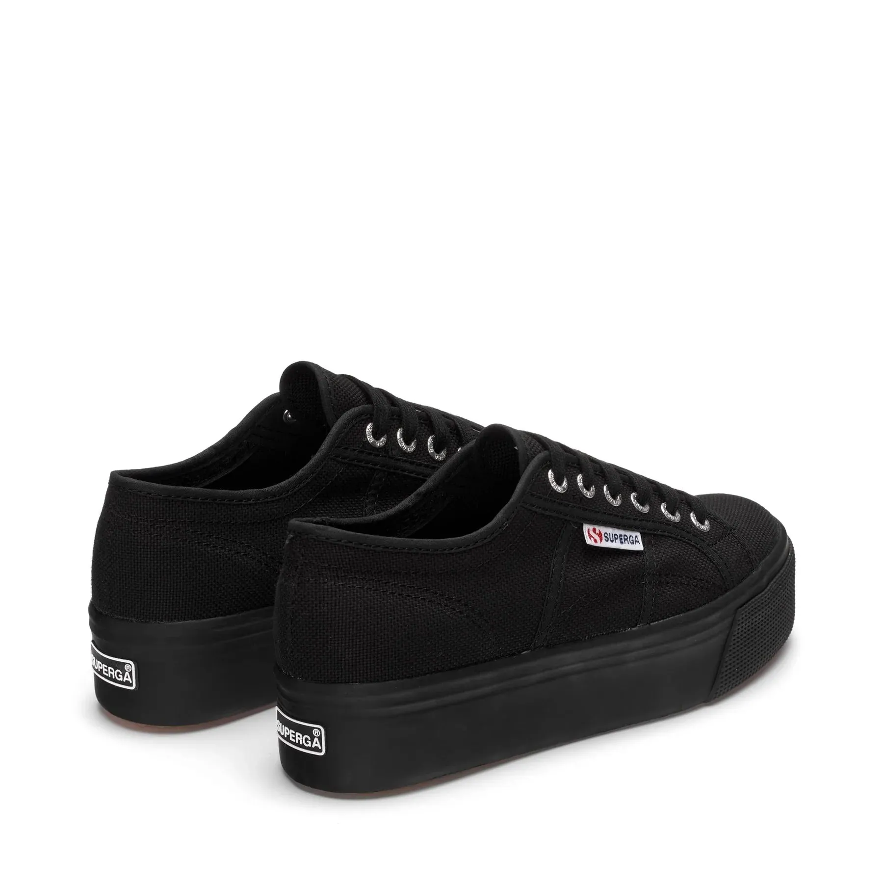 SUPERGA | SNEAKERS MUJER | 2790 PLATFORM FULL BLACK | NEGRO