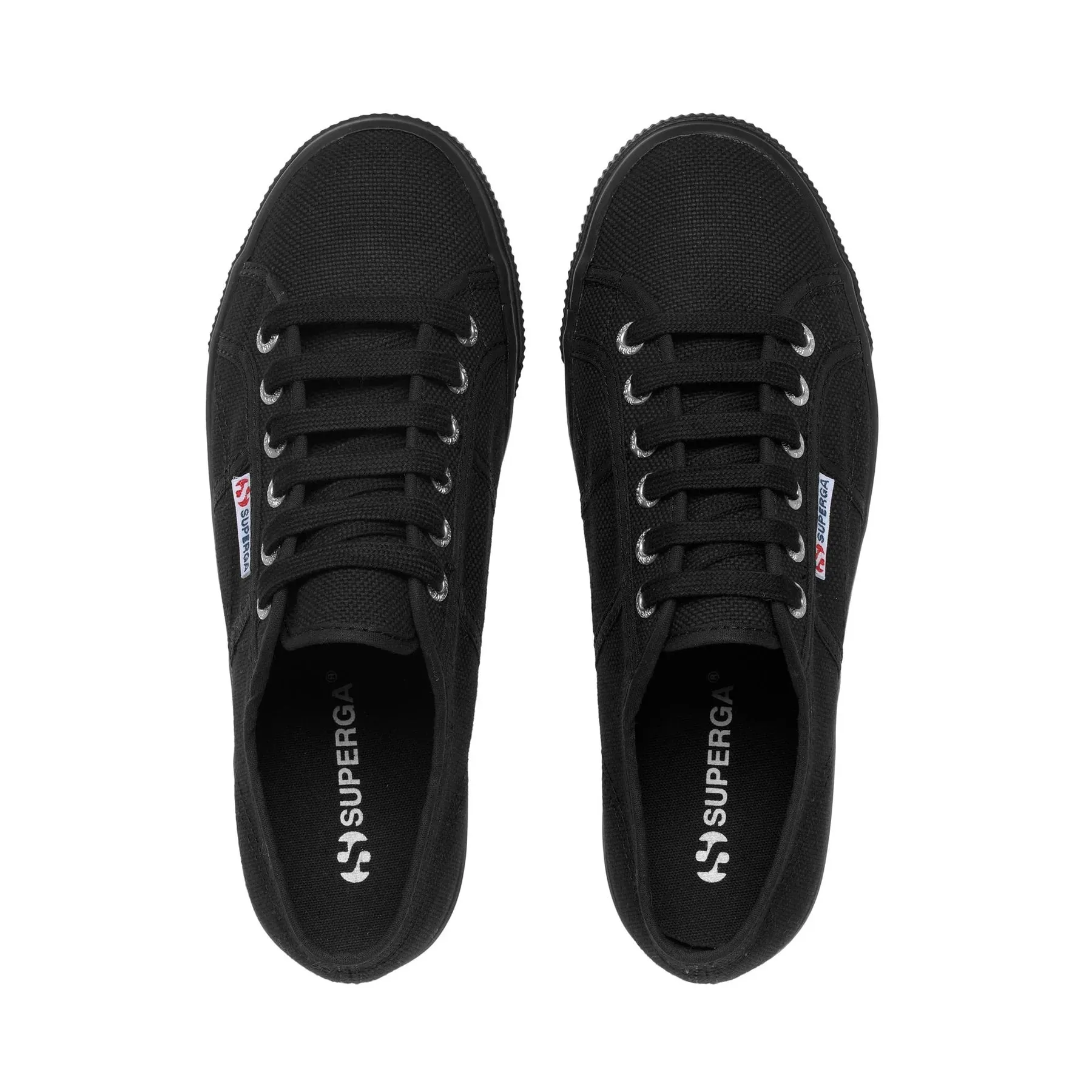 SUPERGA | SNEAKERS MUJER | 2790 PLATFORM FULL BLACK | NEGRO