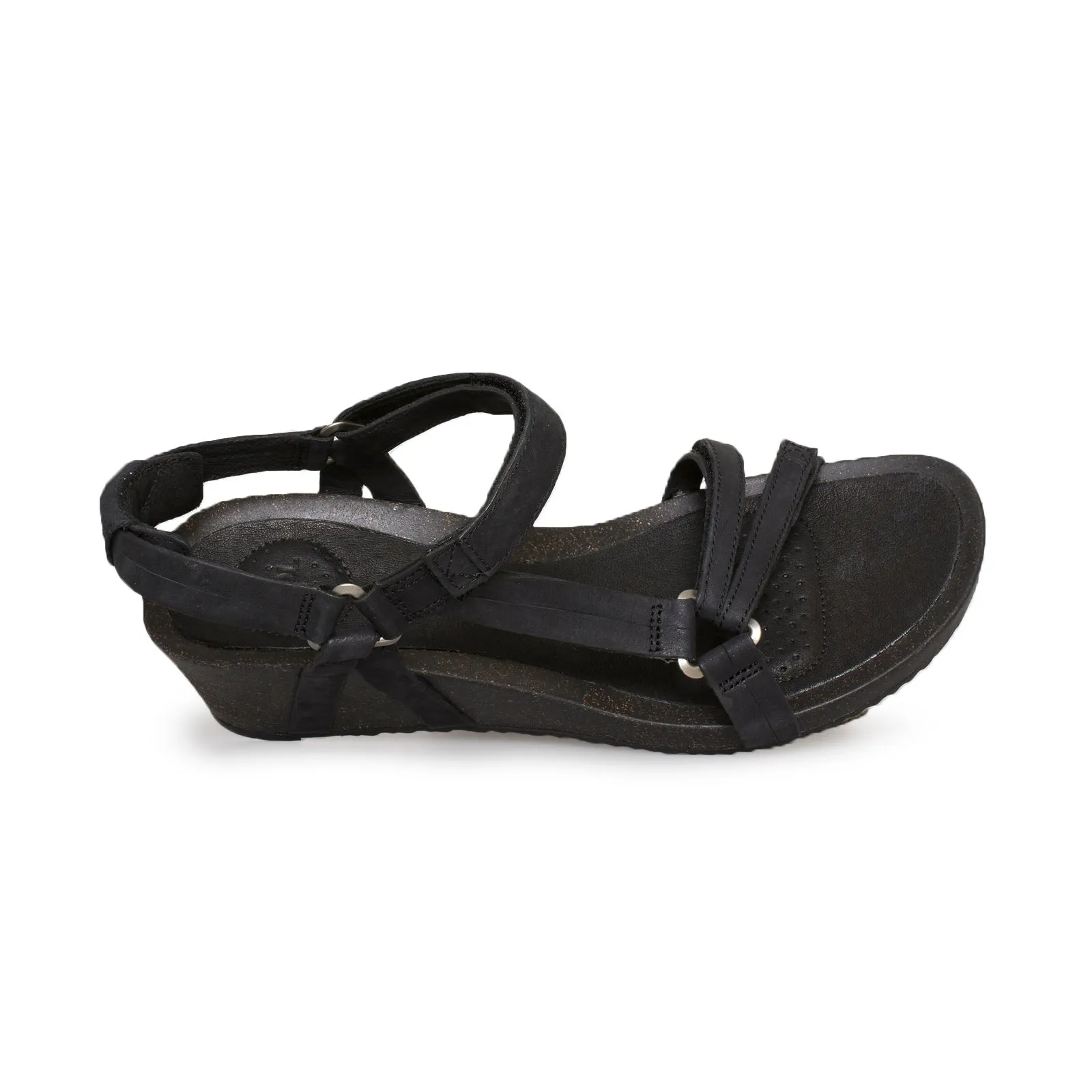 Teva Ysidro Universal Wedge Black Wedge Sandals