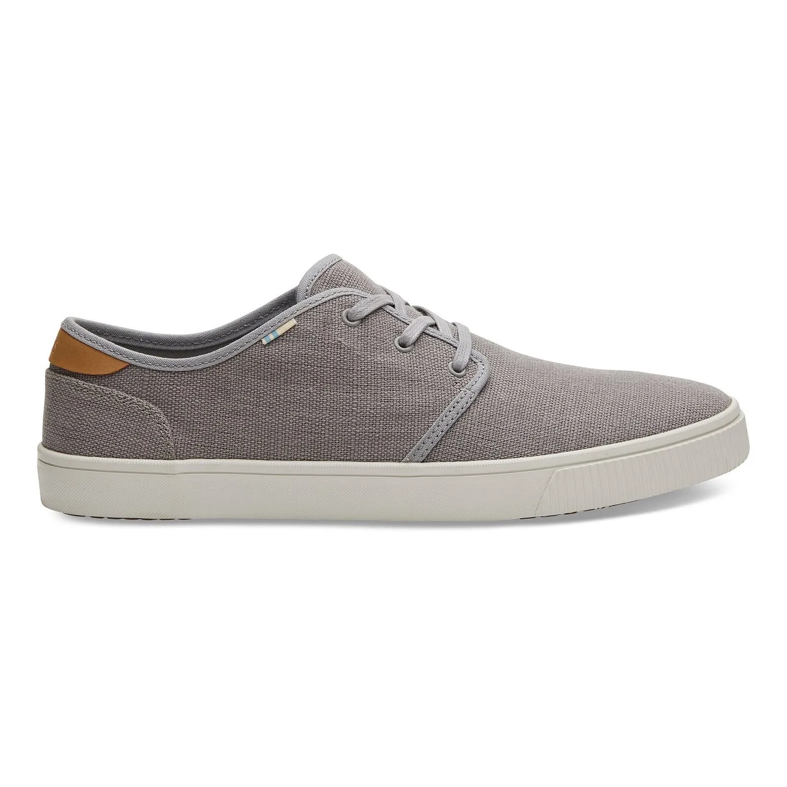 TOMS Men's Carlo Sneaker - Canvas Drizzle Grey