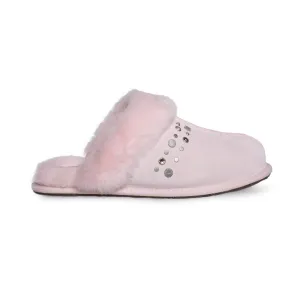 UGG Scuffette II Studded Bling Seashell Pink Slippers - Women's