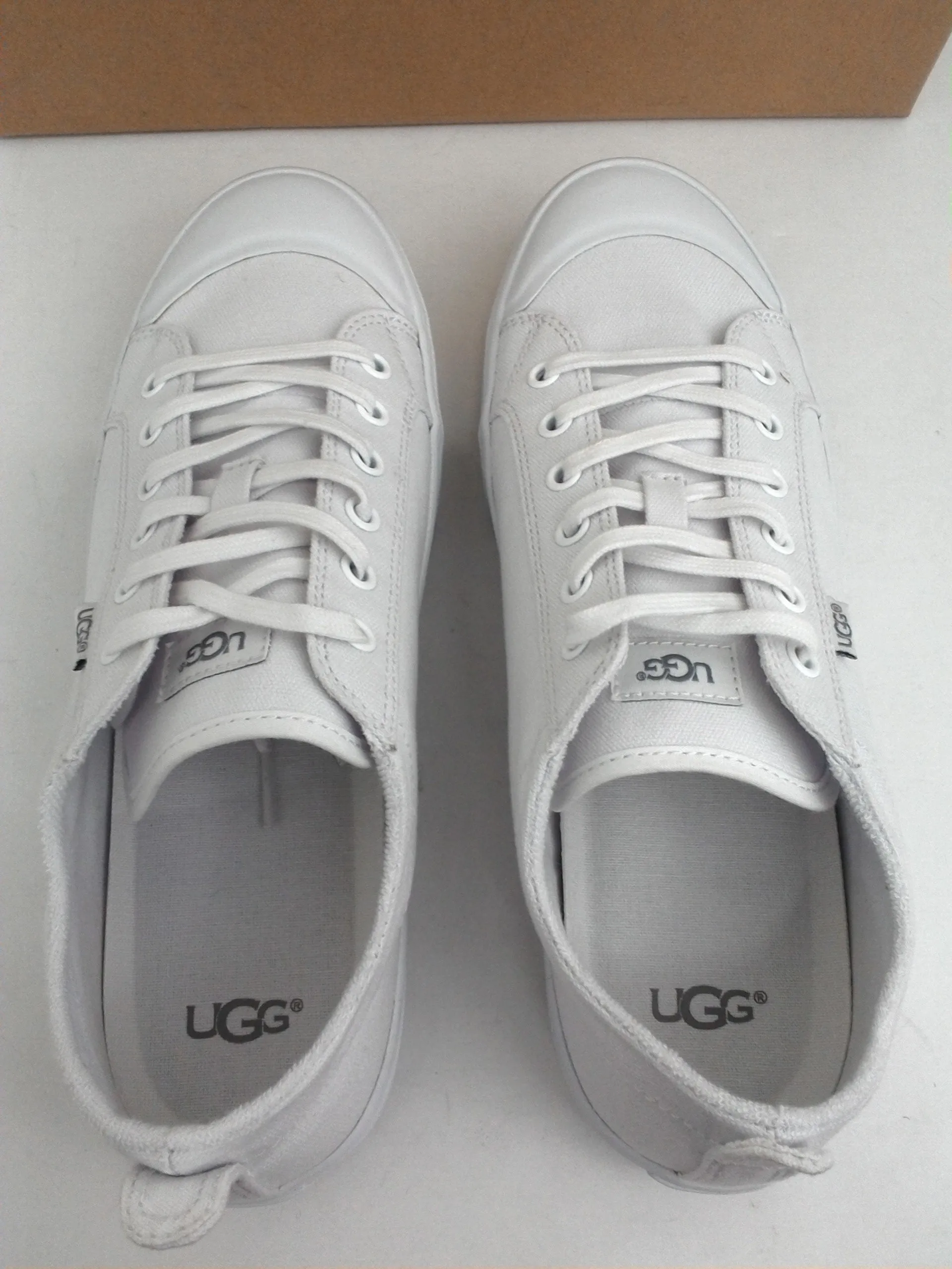 UGG Women's Aries White Sneakers Size 10 M