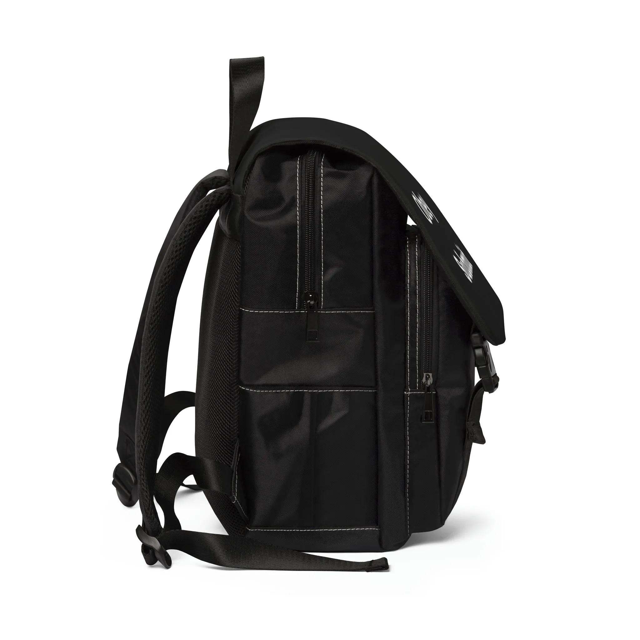 Unisex Casual Shoulder Backpack - Obey and Submit