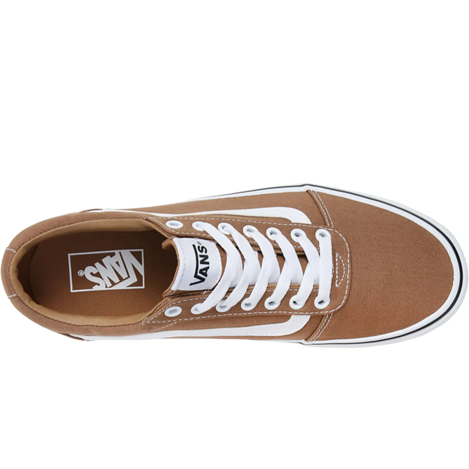 Vans Mens Ward Low Rise Canvas Trainers