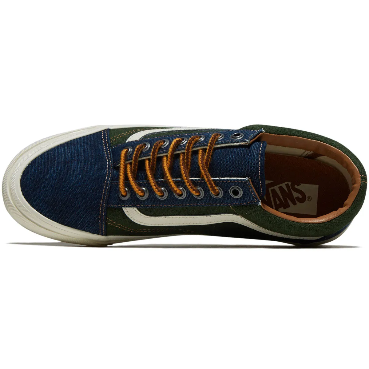 Vans Old Skool 36 MTE Shoes - Salt Wash Navy/Green