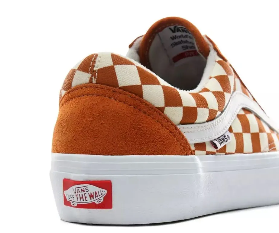 Vans Old Skool Pro Skate Shoes  - Checkerboard