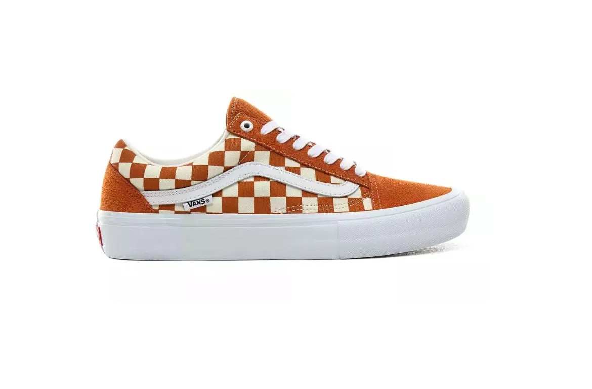 Vans Old Skool Pro Skate Shoes  - Checkerboard