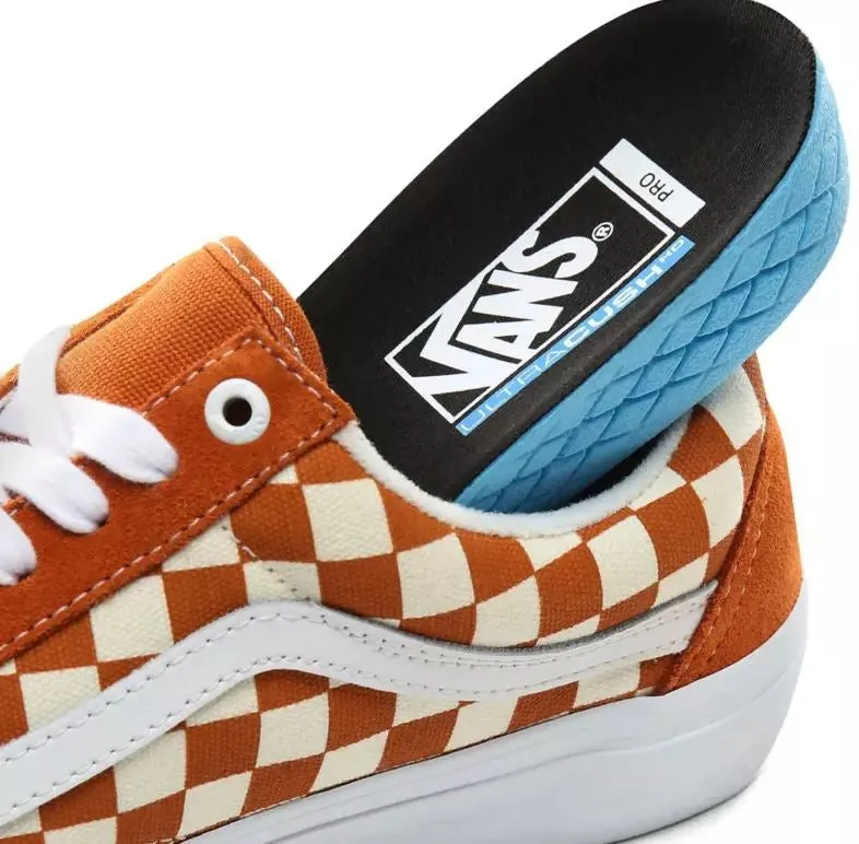 Vans Old Skool Pro Skate Shoes  - Checkerboard