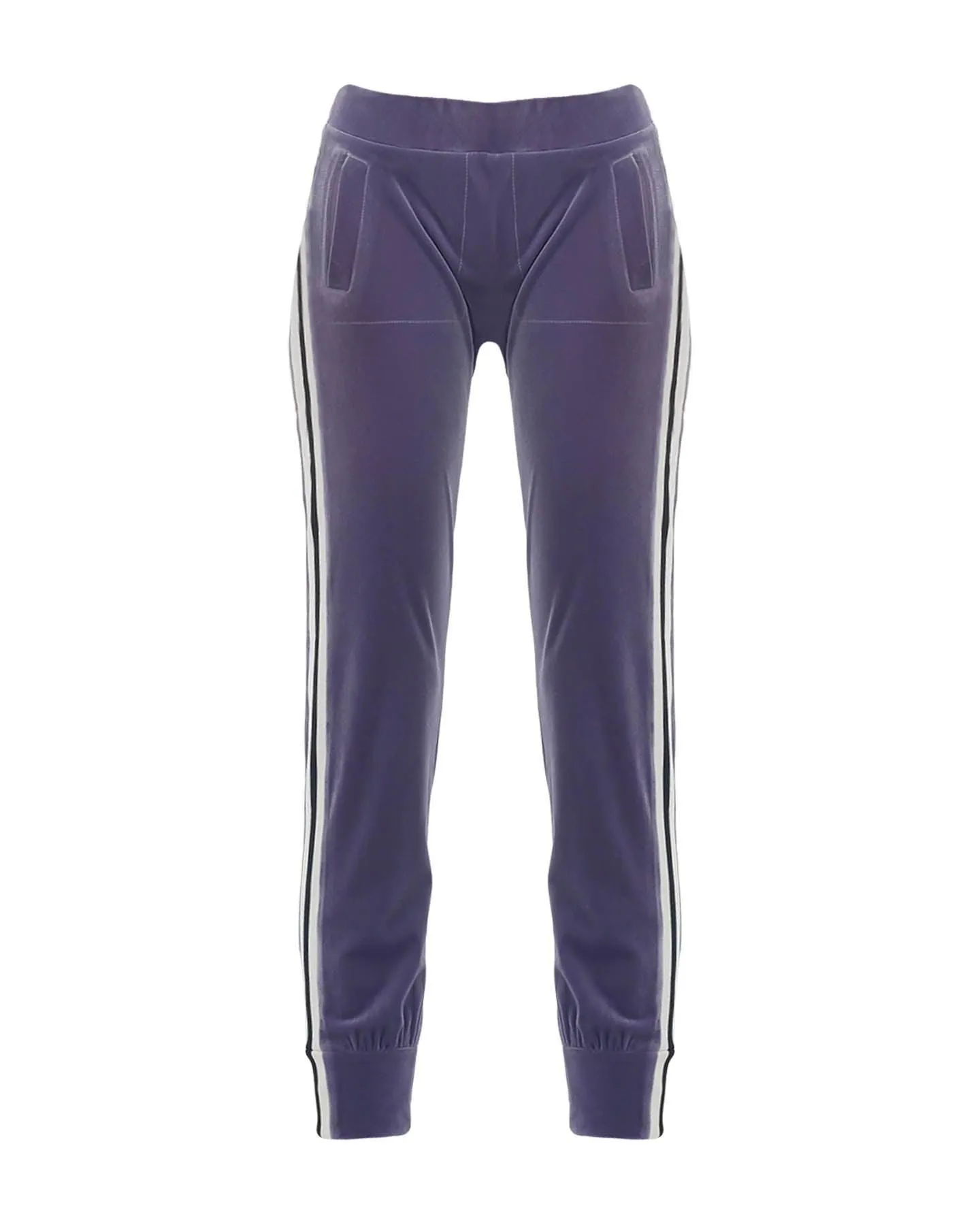 Velour Side Stripe Jogging Pants