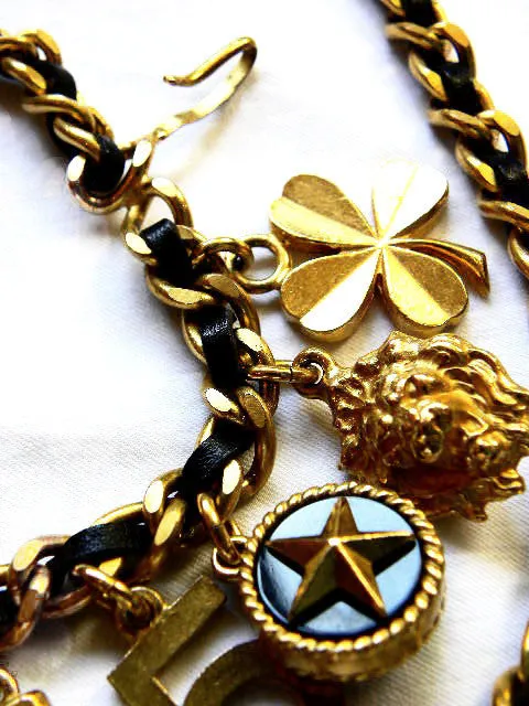 Vintage Chanel Multi Charm Necklace/Belt