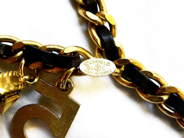 Vintage Chanel Multi Charm Necklace/Belt