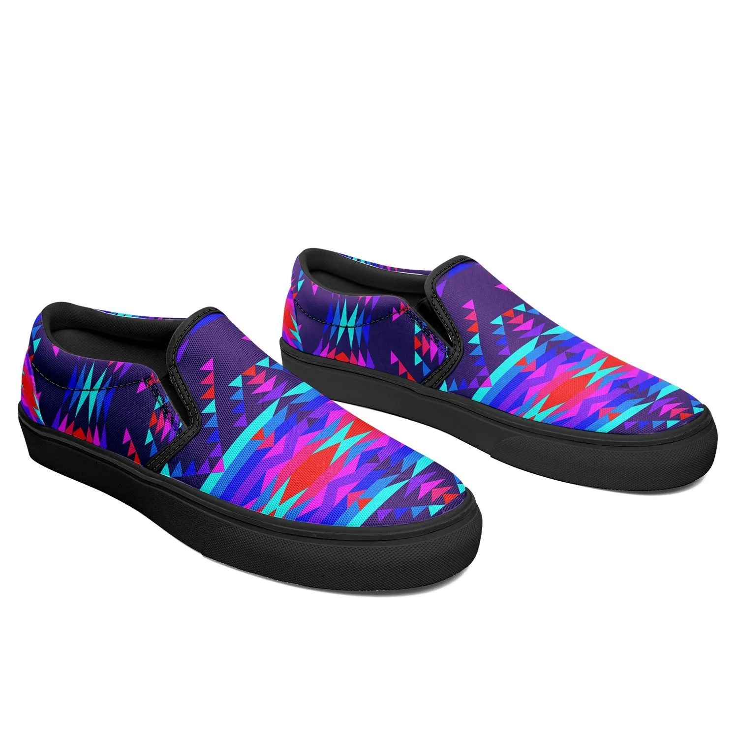 Vision of Peace Otoyimm Kid's Canvas Slip On Shoes