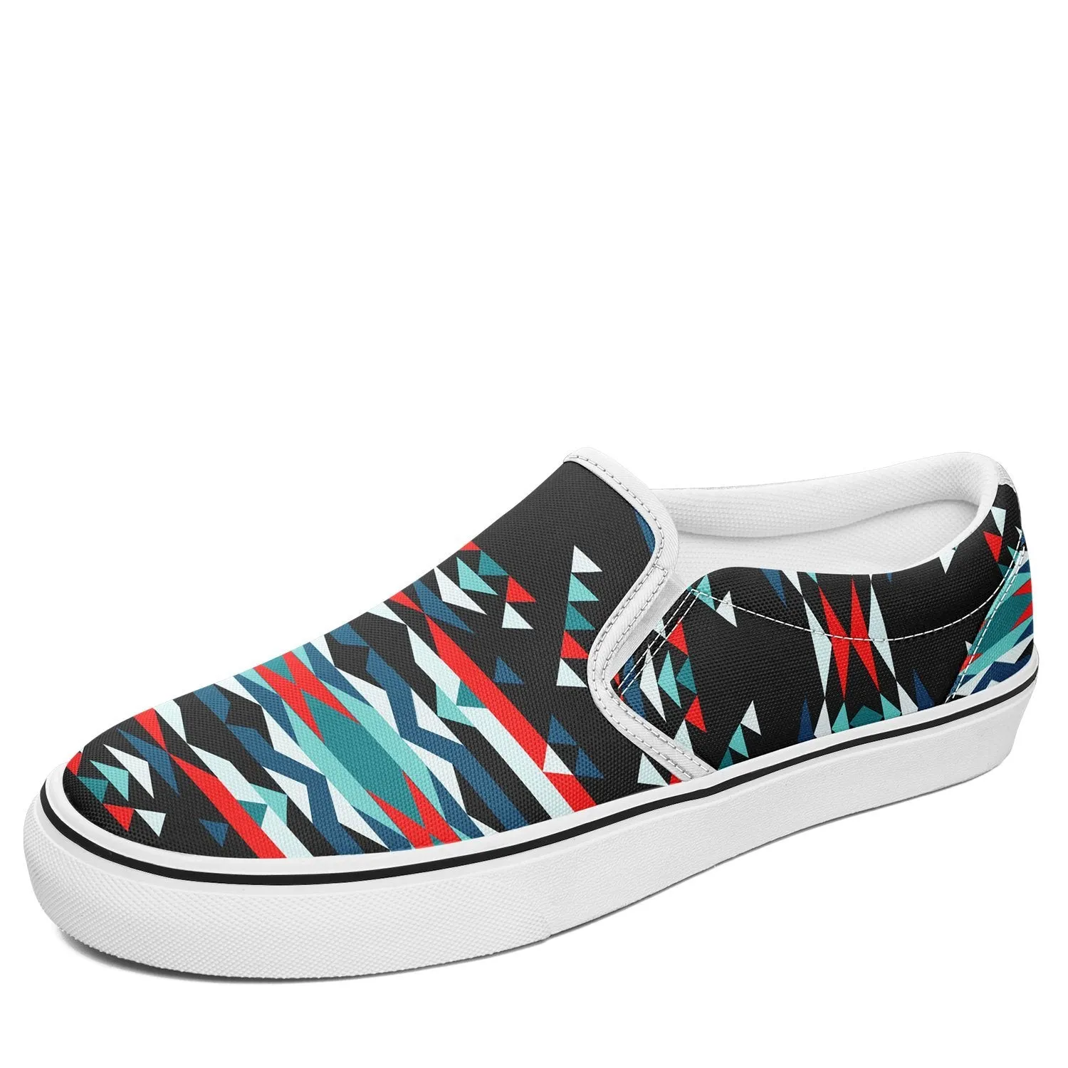 Visions of Peaceful Nights Otoyimm Kid's Canvas Slip On Shoes