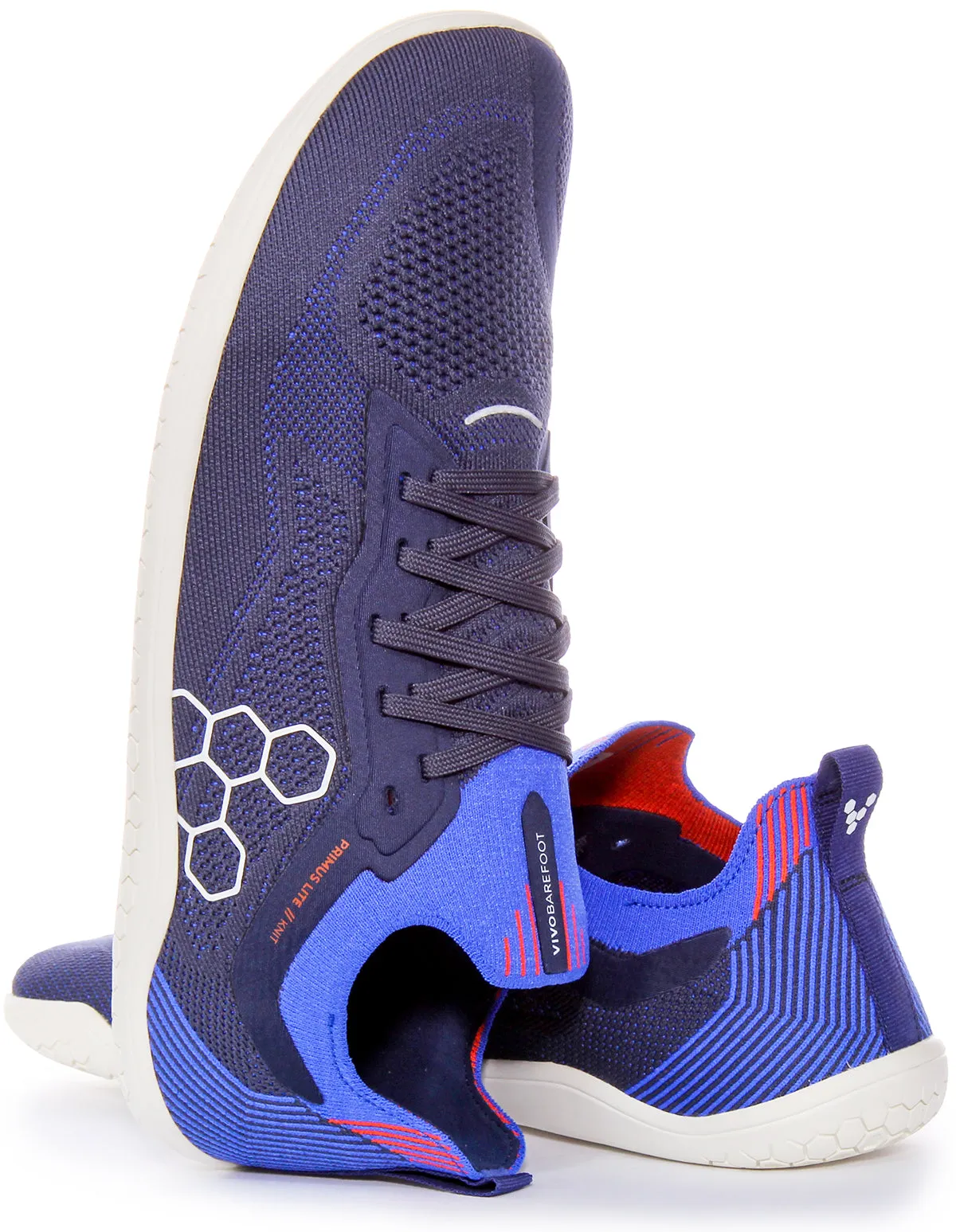 Vivobarefoot Primus Lite Knit In Navy For Men