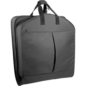 Wally Bags 45" EXTRA Capacity Garment Bag with Two Pockets