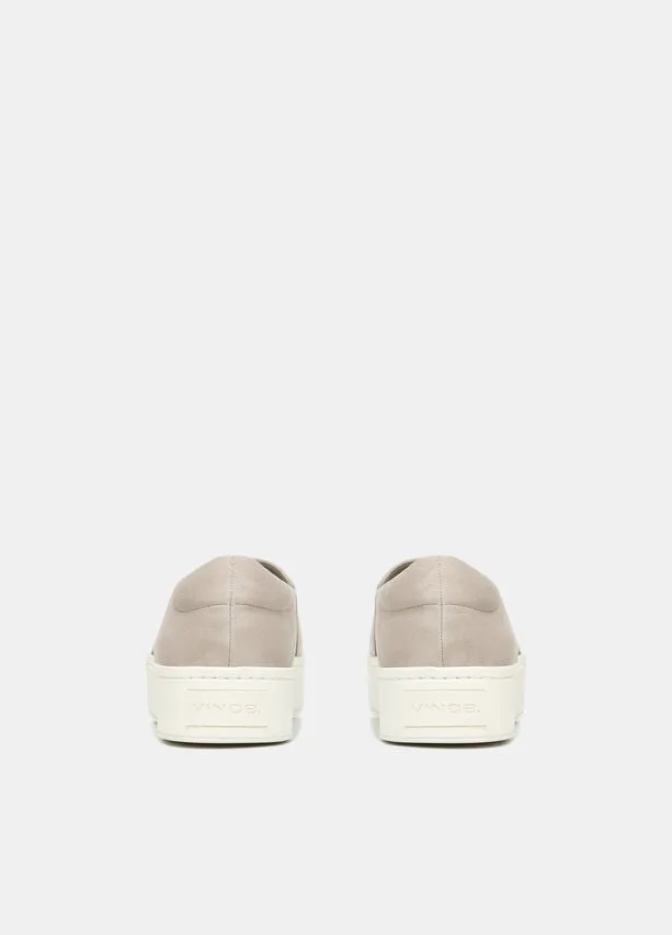 Warren Sneaker - Pearl Suede