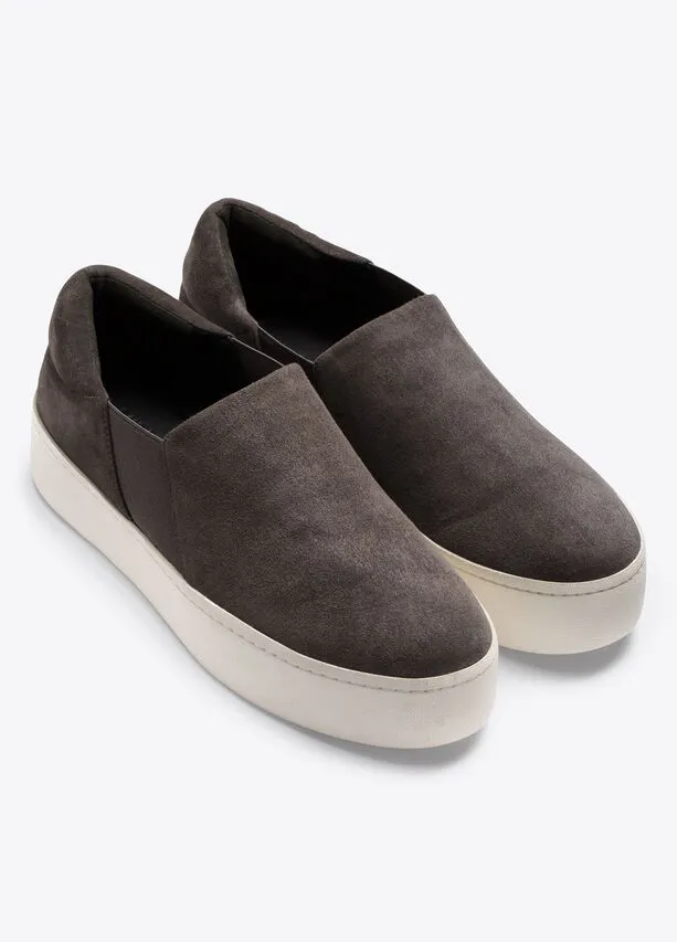 Warren Sneaker - Steel Suede