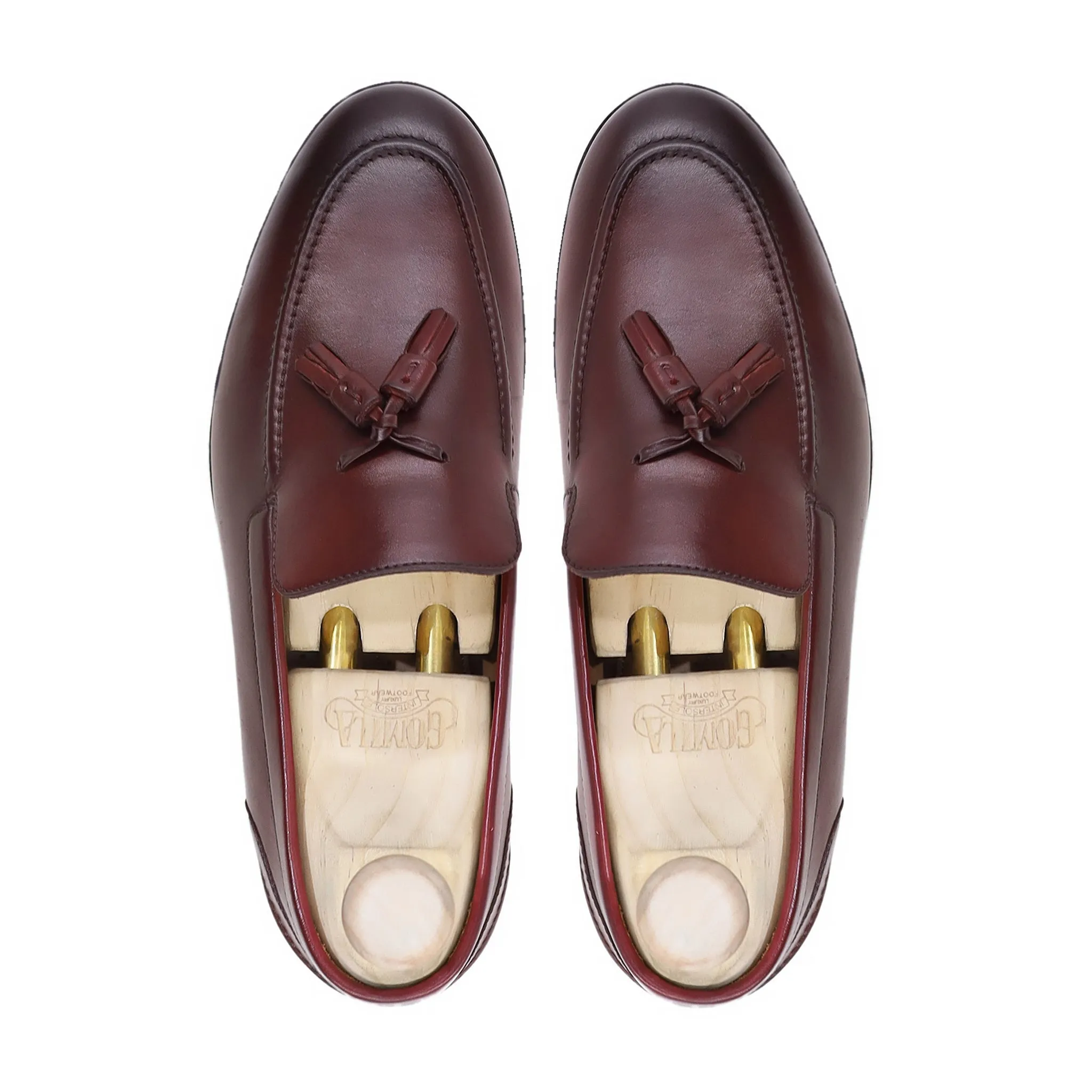 Winton - Men's Burnished Oxblood Calf Leather Loafer