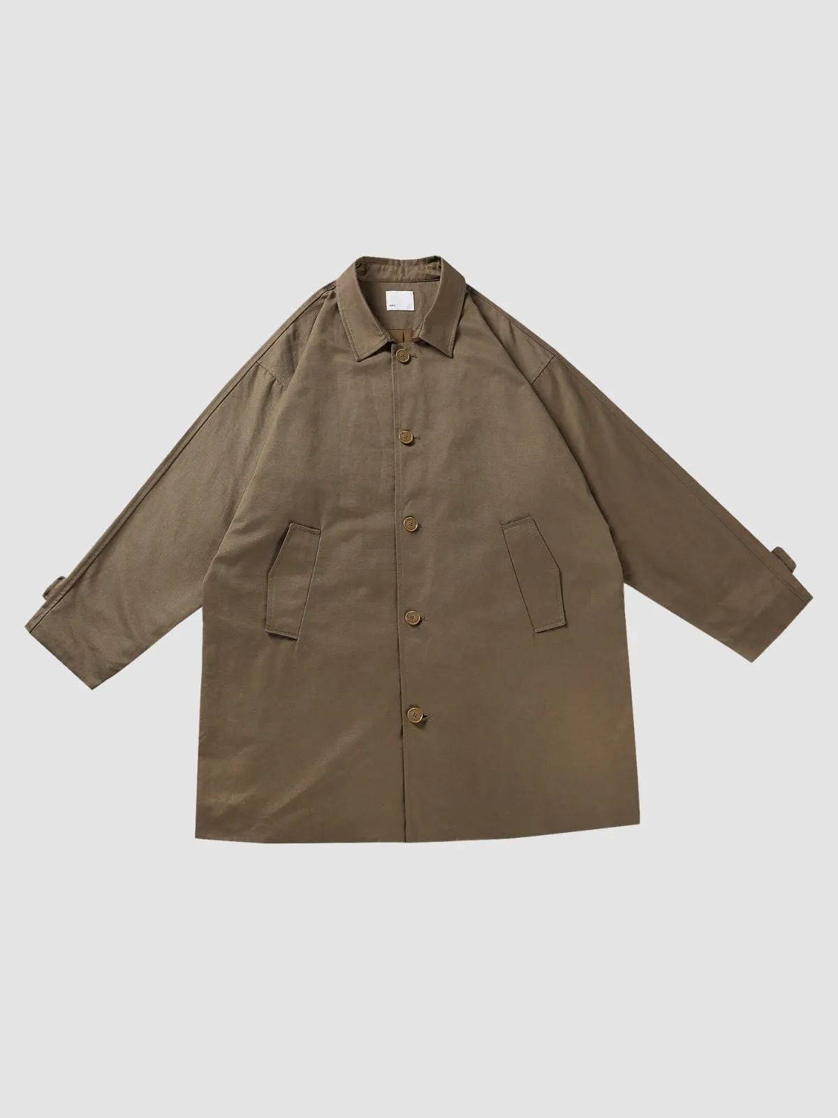 WLS Japanese Retro Loose Windbreaker Coat