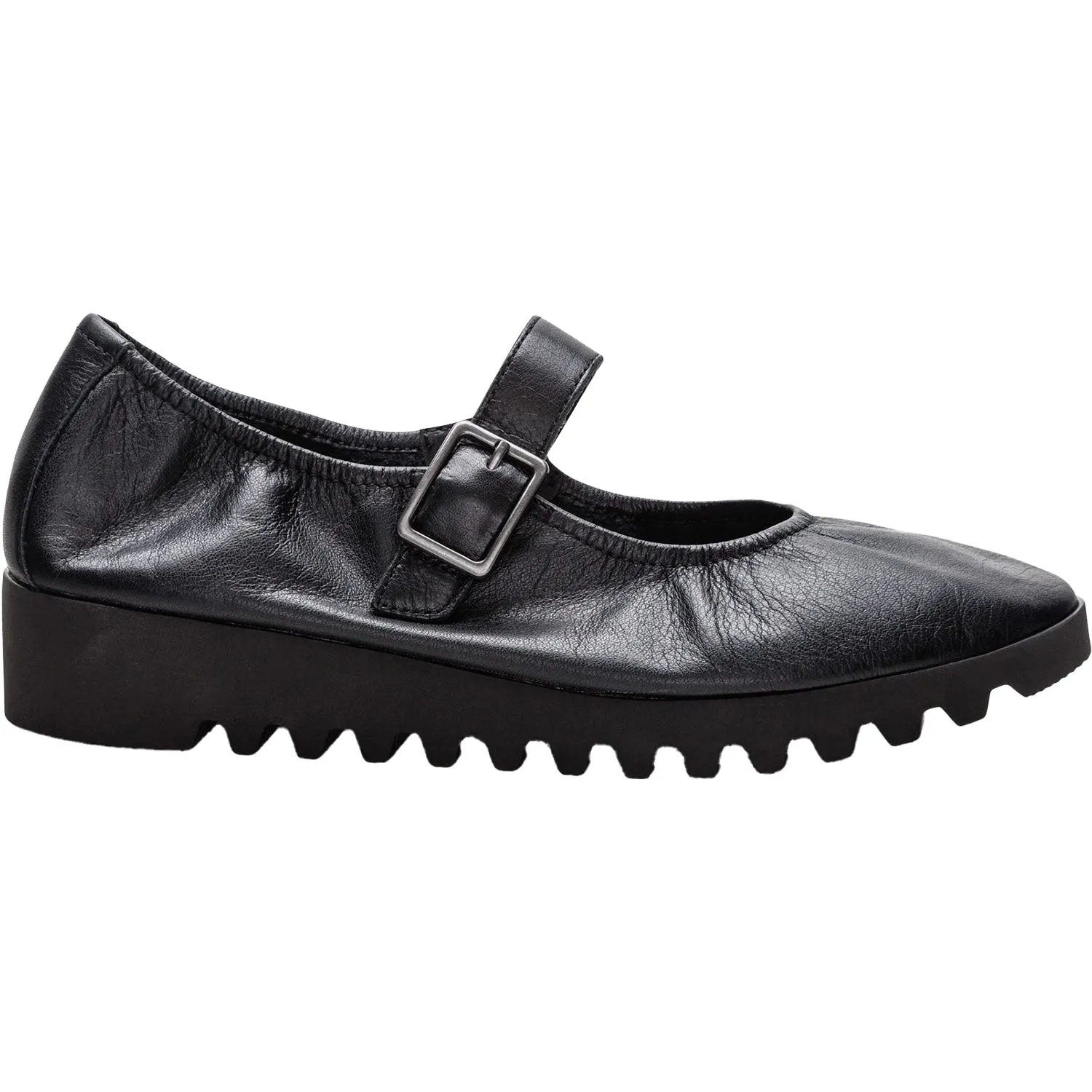 Women's Aetrex Joanne Black Leather