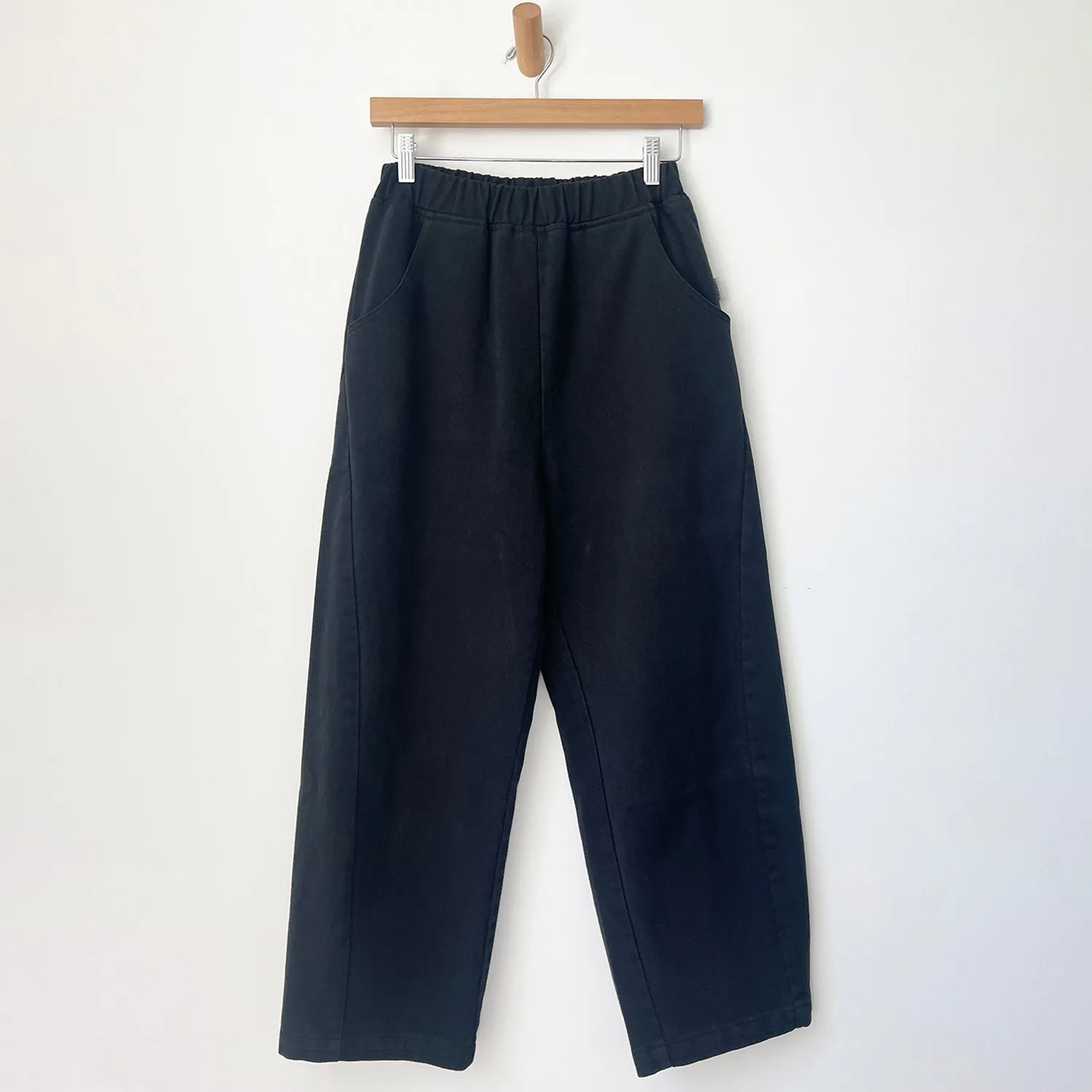 Womens Cotton Arc Pants - Black Canvas