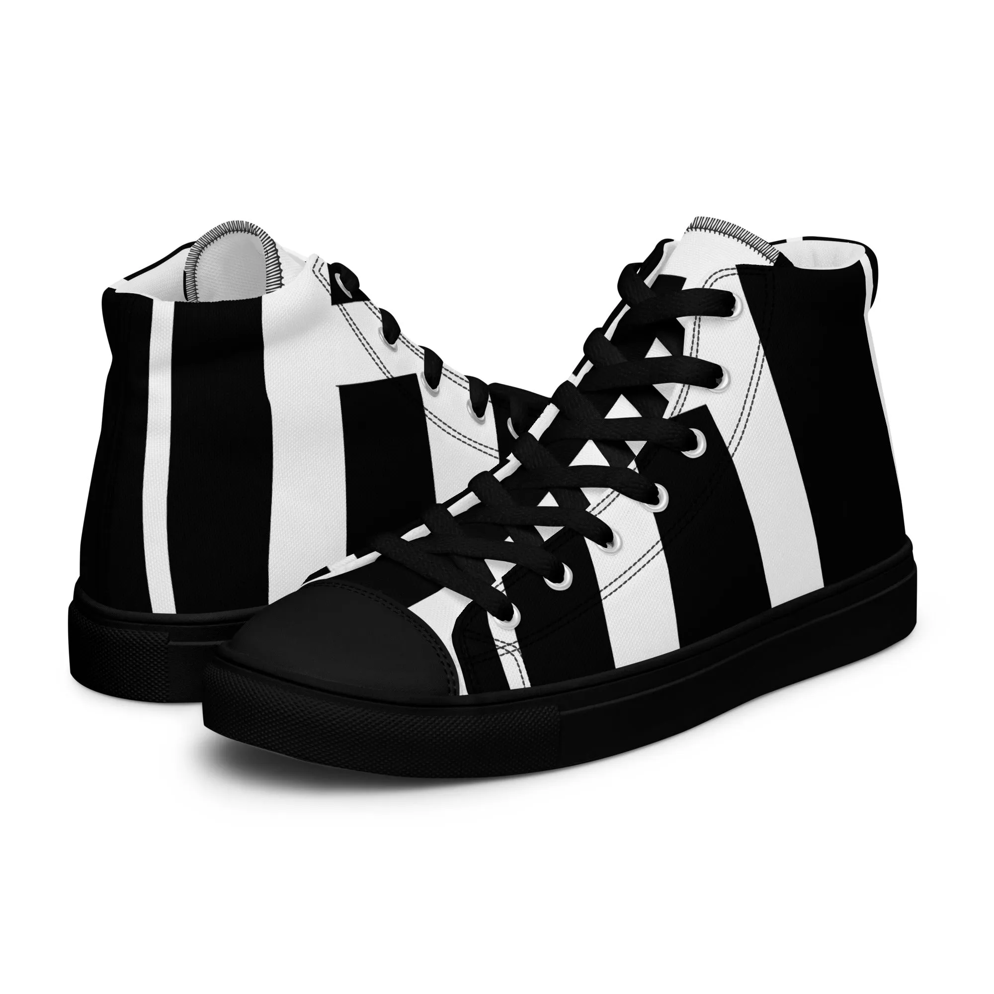 Women’s High Top Canvas Shoes Athletic Trainers Streetwear Apparel AScension High Fashion Alpha