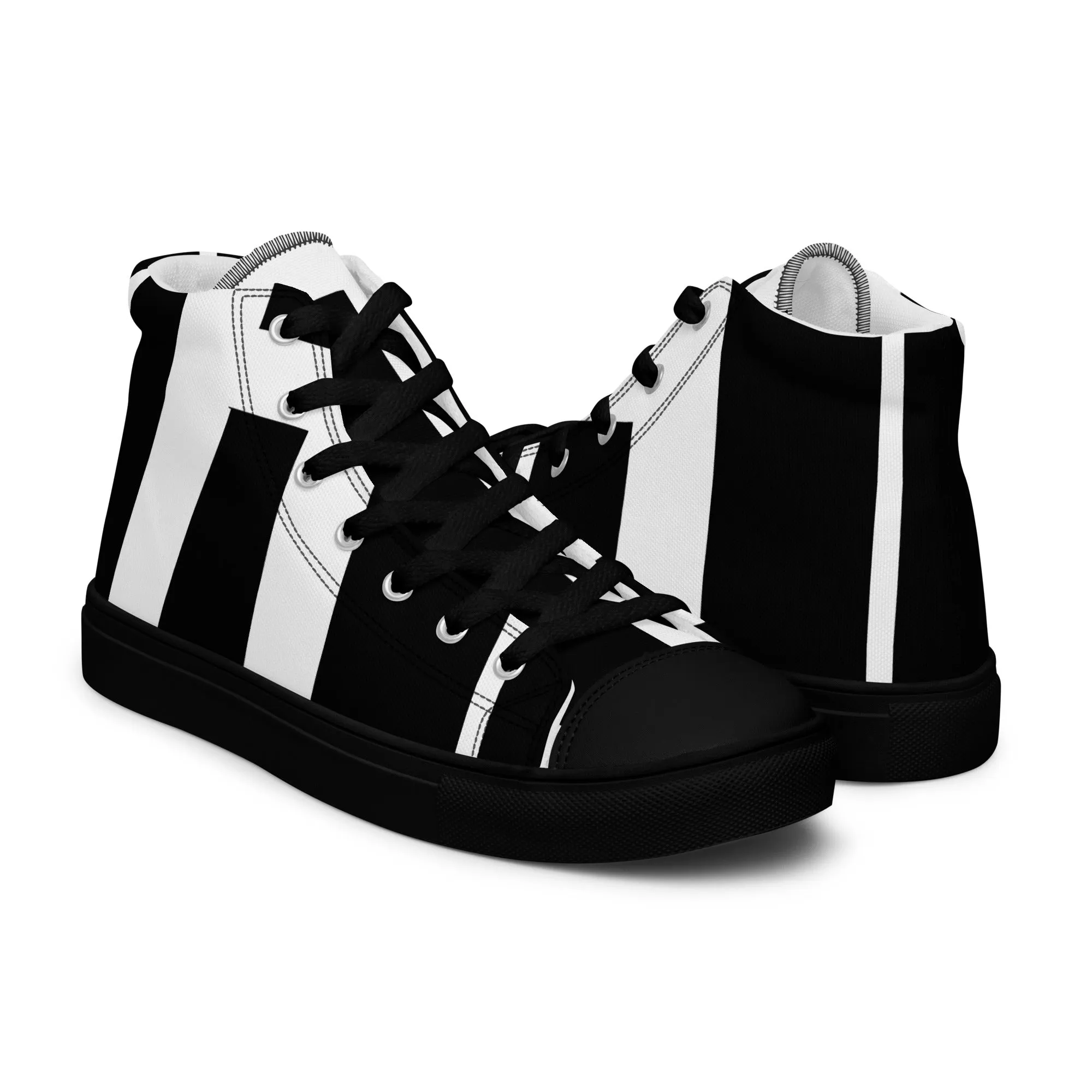 Women’s High Top Canvas Shoes Athletic Trainers Streetwear Apparel AScension High Fashion Alpha