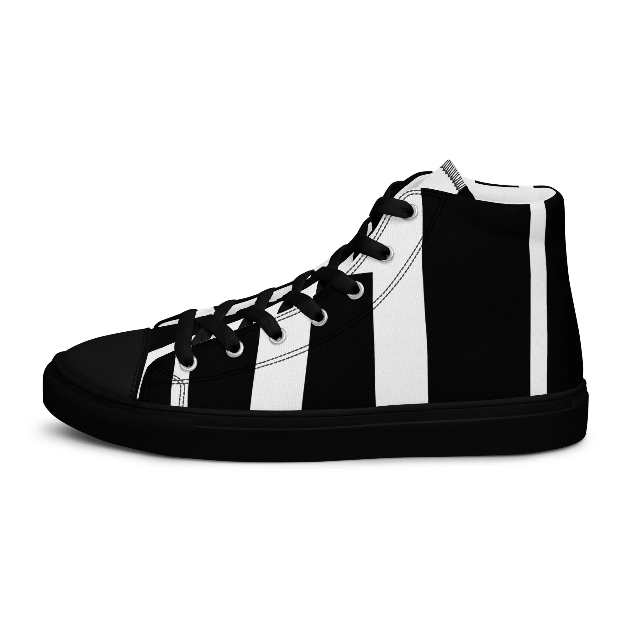 Women’s High Top Canvas Shoes Athletic Trainers Streetwear Apparel AScension High Fashion Alpha