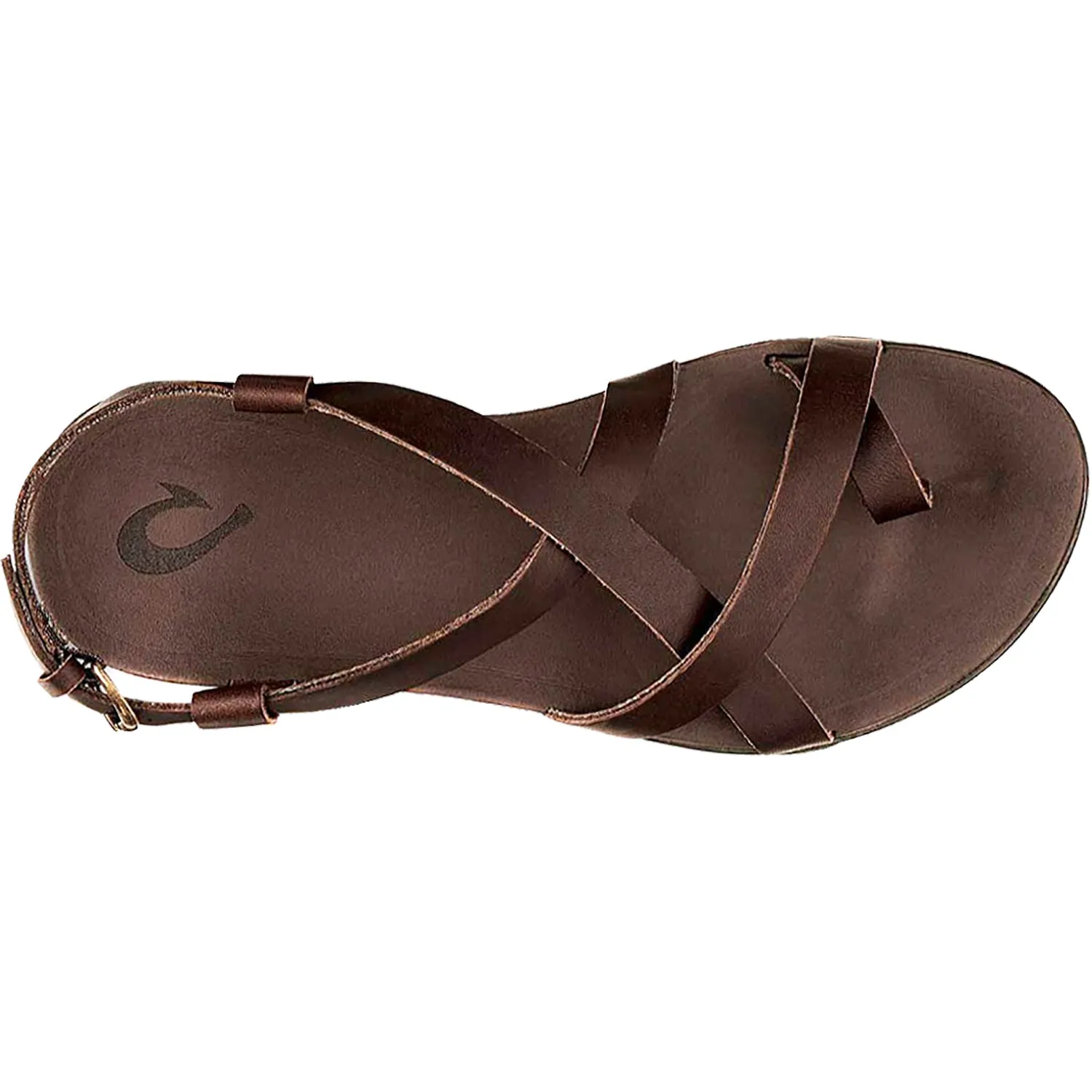 Women's OluKai Upena Kona Coffee Leather