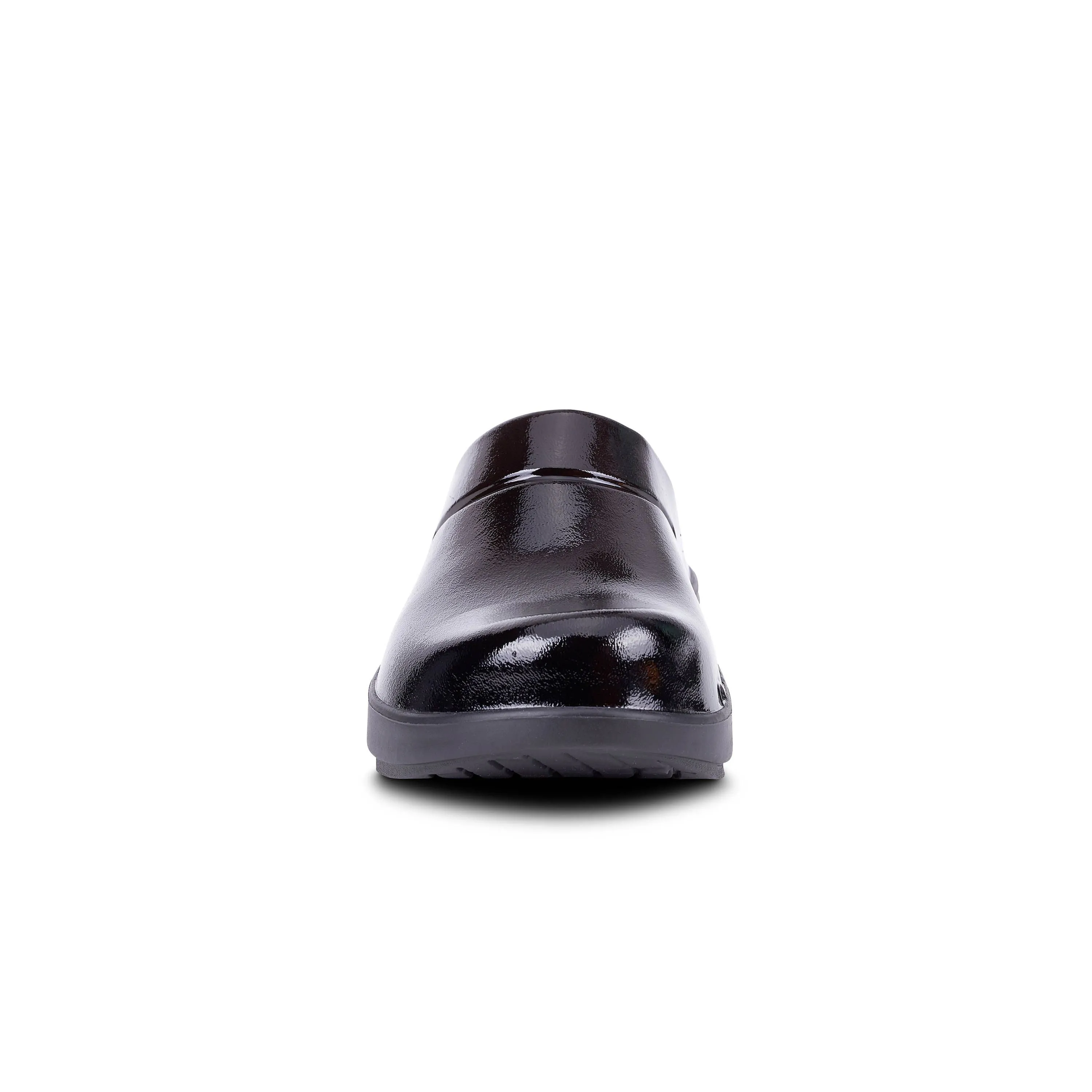 Women's Oofos OOcloog Luxe Clog Color: Black