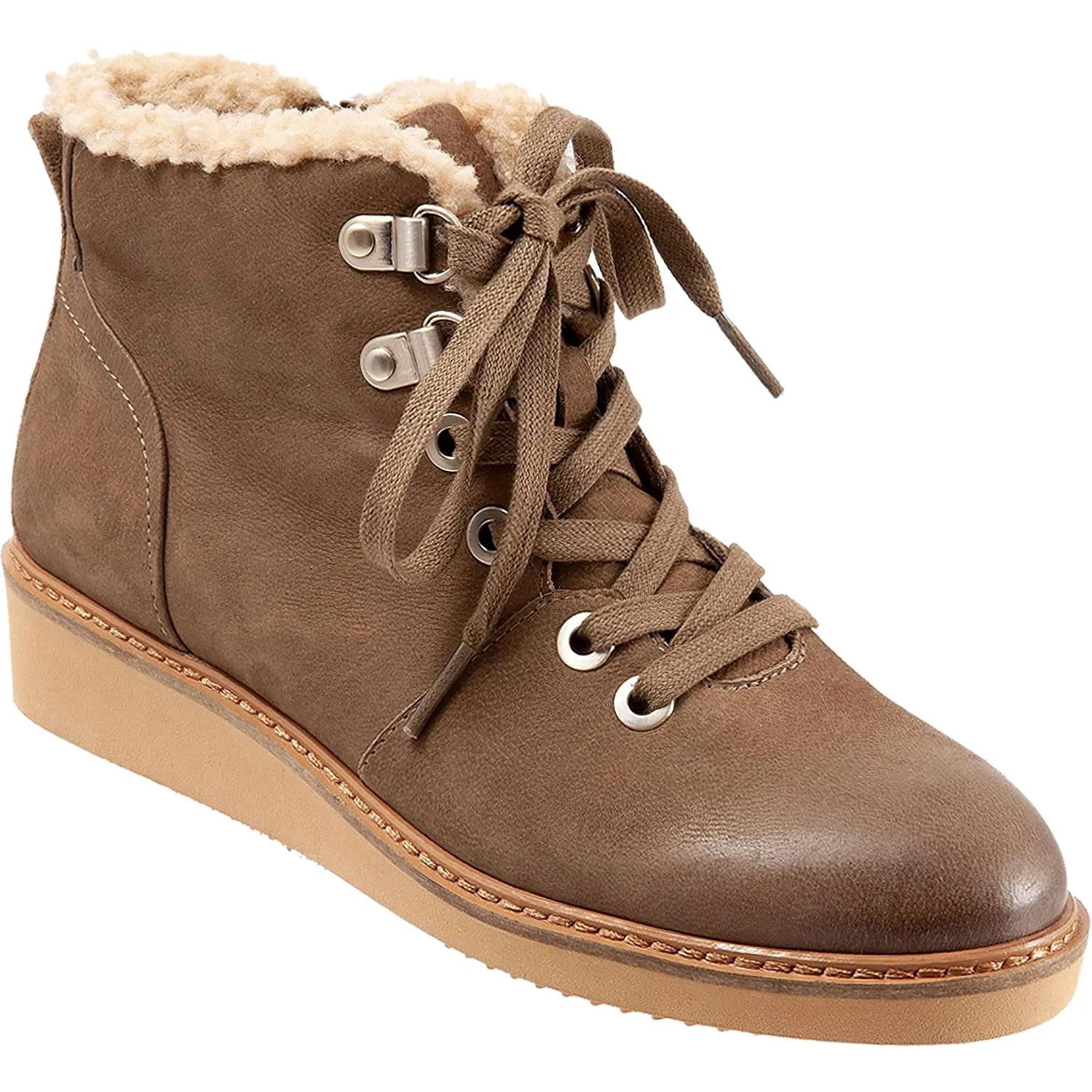 Women's Soft Walk Wilcox Stone Leather