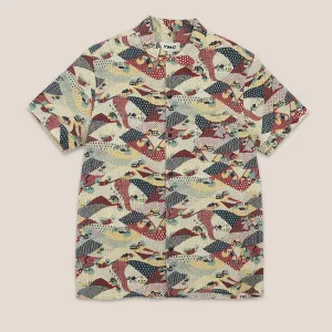 YMC Malick Shirt - Multi Red